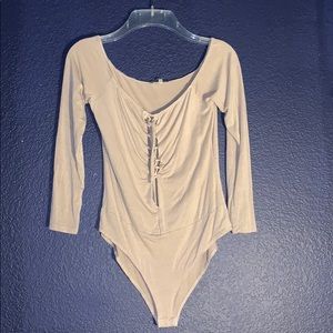 Tan Sexy Bodysuit